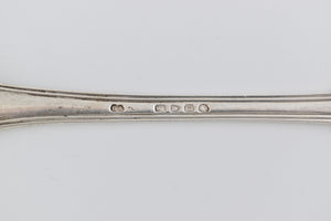 Sterling Silver 1869 Chawner & Co Large Fish Serving Fork 10.25""