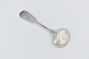 Sterling Silver Clark Coit & Cargill Sugar Sifter Sieve Spoon