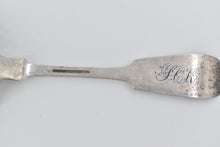 Load image into Gallery viewer, Sterling Silver Clark Coit &amp; Cargill Sugar Sifter Sieve Spoon