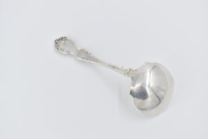 Sterling Silver Wallace La Reine Solid Gravy Ladle Spoon