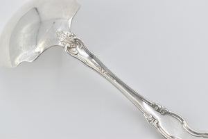 Sterling Silver Wallace La Reine Solid Gravy Ladle Spoon