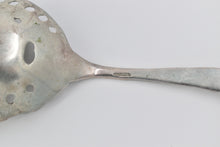 Load image into Gallery viewer, Sterling Silver Vintage Baroque Rococo Slotted Berry Spoon 8.75&quot;