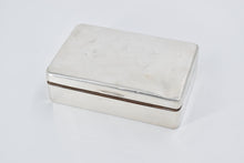 Load image into Gallery viewer, Sterling Silver Ornate Antique Jewelry Trinket Wood Lined Box