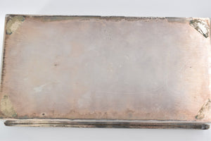 Sterling Silver Fisher Sterling Monogrammed Wood Lined Box