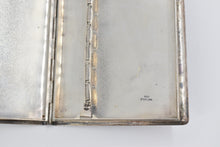 Load image into Gallery viewer, Sterling Silver 1950&#39;s Japanese Monogram Cigarette Case