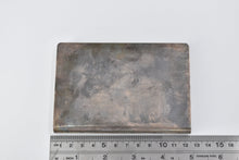 Load image into Gallery viewer, Sterling Silver 1950&#39;s Japanese Monogram Cigarette Case