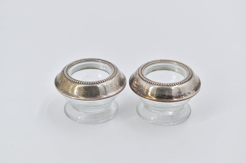Sterling Silver B I Sterling Candle Stick Holder 2 pcs