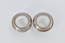 Load image into Gallery viewer, Sterling Silver B I Sterling Candle Stick Holder 2 pcs