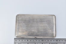 Load image into Gallery viewer, Sterling Silver 1916 Colen Hewer Cheshire Pinstripe Cigarette Case