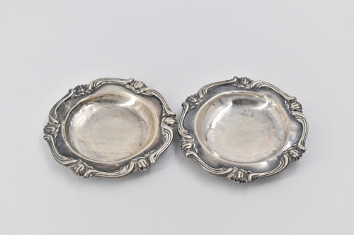 Sterling Silver Camusso Peruvian Handmade Mini Plate Set (2 pcs)