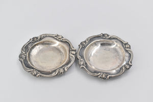 Sterling Silver Camusso Peruvian Handmade Mini Plate Set (2 pcs)