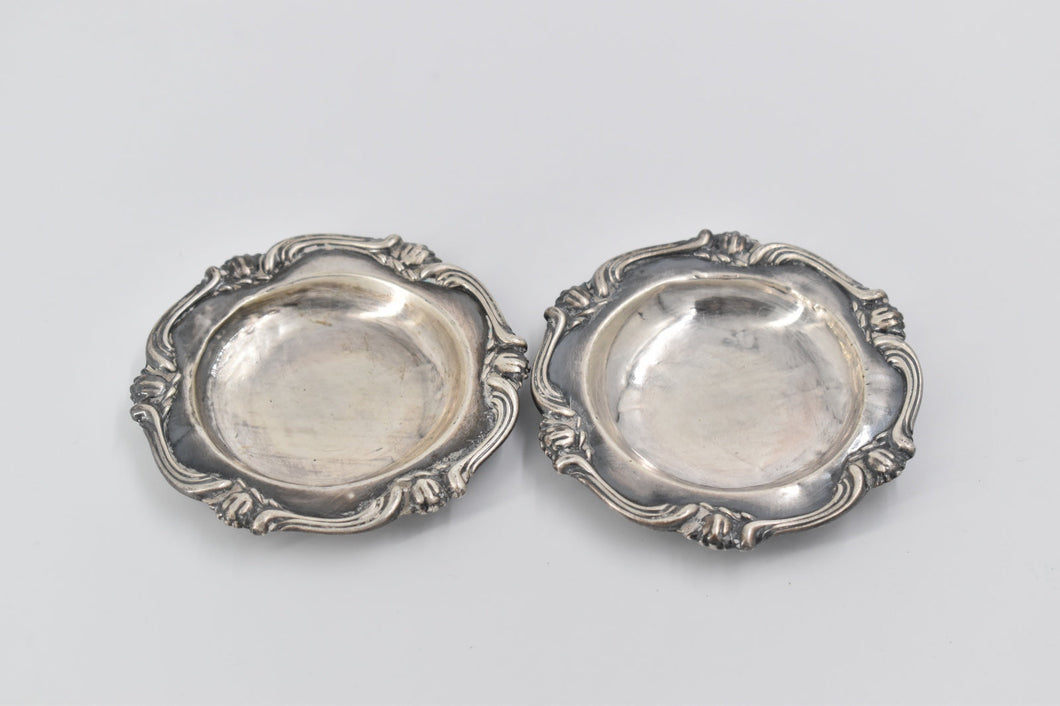 Sterling Silver Camusso Peruvian Handmade Mini Plate Set (2 pcs)