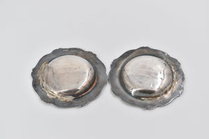 Sterling Silver Camusso Peruvian Handmade Mini Plate Set (2 pcs)