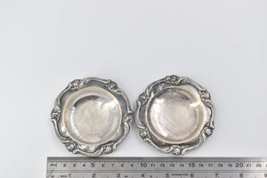 Sterling Silver Camusso Peruvian Handmade Mini Plate Set (2 pcs)