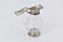 Load image into Gallery viewer, Sterling Silver Frank M Whiting &amp; Co Cut Crystal Syrup Pitcher