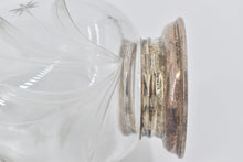 Load image into Gallery viewer, Sterling Silver Frank M Whiting &amp; Co Cut Crystal Syrup Pitcher