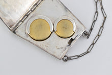 Load image into Gallery viewer, German Silver Antique Art Deco Ornate Coin Purse Chain Wallet