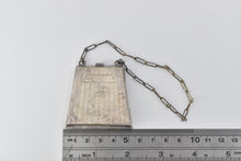 Load image into Gallery viewer, German Silver Antique Art Deco Ornate Coin Purse Chain Wallet