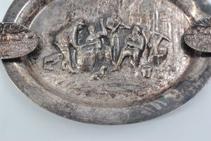 Silver Plated 1965 US Quarter B&M Sterling Mini Bowl Dish