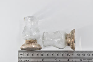 Sterling Silver Newport Quaker Hurricane Salt Pepper Shaker (2 pcs)