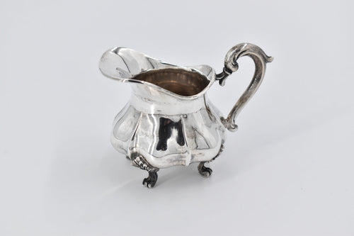 800 Silver Italian Ornate Creamer Tea Coffee