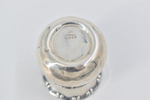 Sterling Silver Monogrammed Whiting Silver Ornate Cup