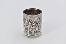 Load image into Gallery viewer, 900 Silver 1924-1943 Holland Ornate Repousse Footed Cup