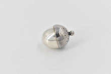 Load image into Gallery viewer, Sterling Silver Acorn Ornate Unique Salt Pepper Shaker