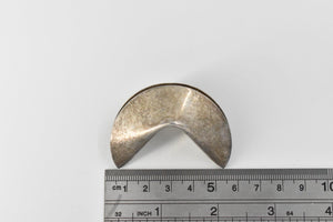 Silver Plated Fortune Cookie 3D Message
