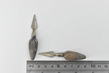 Load image into Gallery viewer, Sterling Silver Antique Sterling Corn Cob Holders Spikes (4 pcs)