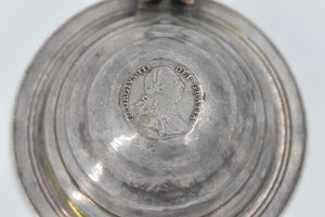 Sterling Silver 1787 Sixpence Great Britain Coin Bowl Wedding Gift