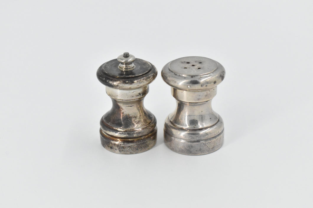 Sterling Silver Tiffany & Co Mid Century Salt Shaker Pepper Mill (2 pcs)