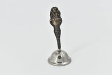 Load image into Gallery viewer, Sterling Silver Antique Repousse Rococo Dinner Bell