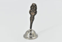 Load image into Gallery viewer, Sterling Silver Antique Repousse Rococo Dinner Bell
