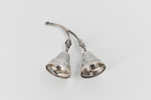 Load image into Gallery viewer, Sterling Silver F Ramirez Mexican Double Blossom Table Bell
