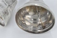 Load image into Gallery viewer, Sterling Silver F Ramirez Mexican Double Blossom Table Bell