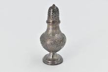 Load image into Gallery viewer, Sterling Silver Holland Ornate Scroll Design Windmill Salt Shaker