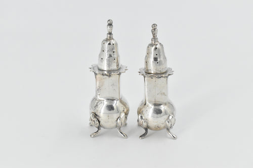 Sterling Silver Sanborns Mexico Ornate Hand Made Salt Pepper Shaker