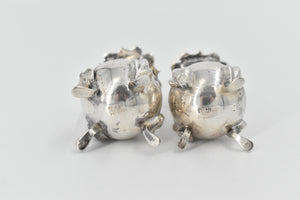 Sterling Silver Sanborns Mexico Ornate Hand Made Salt Pepper Shaker