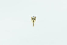 Load image into Gallery viewer, 14K 0.27 Ct Diamond Solitaire Classic Single Stud Earring Yellow Gold