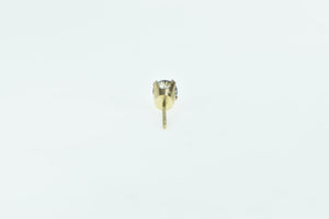 14K 0.27 Ct Diamond Solitaire Classic Single Stud Earring Yellow Gold