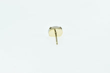 Load image into Gallery viewer, 14K Oval Natural Opal Classic Solitaire Single Stud Earring Yellow Gold