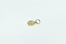 Load image into Gallery viewer, 14K Best Friend Word Cut Out Friendship Love Charm/Pendant Yellow Gold