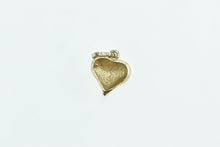 Load image into Gallery viewer, 14K Heart Love Symbol Romantic Diamond Cut Charm/Pendant Yellow Gold