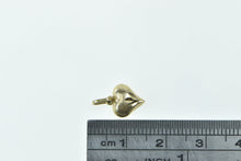Load image into Gallery viewer, 14K Heart Love Symbol Romantic Diamond Cut Charm/Pendant Yellow Gold