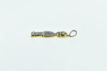 Load image into Gallery viewer, 14K Two Tone Diamond Little Boy Son Mother&#39;s Day Charm/Pendant Yellow Gold