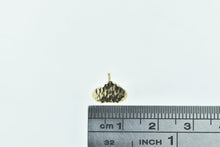 Load image into Gallery viewer, 14K Diamond Cut Heart Love Symbol Vintage Single Earring Yellow Gold