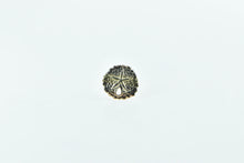 Load image into Gallery viewer, 14K Sand Dollar Sea Shell Ocean Motif Beach Single Earring Yellow Gold