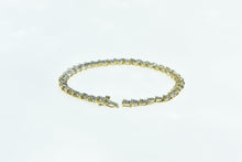 Load image into Gallery viewer, 10K 0.78 Ctw Diamond Classic Vintage Tennis Bracelet 6.75&quot; Yellow Gold