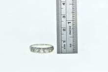 Load image into Gallery viewer, 14K 1940&#39;s 0.73 Ctw OEC Diamond Vintage Wedding Ring White Gold